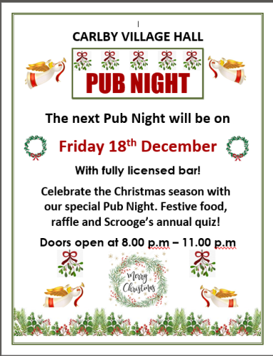 December Pub Night