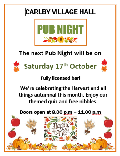 October Pub Night